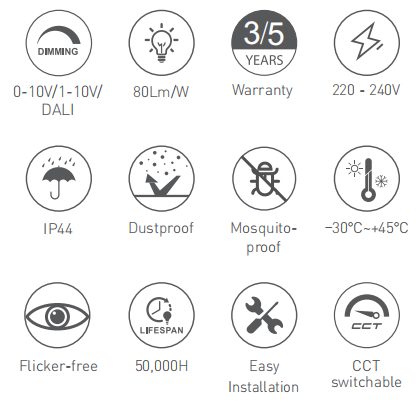 RL-MLSS40-6W at a glance
