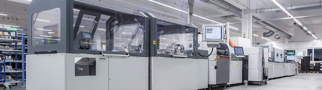 The Regents LED production line