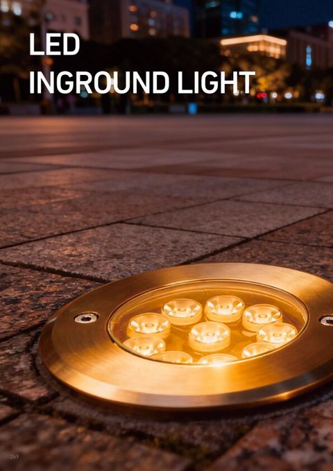 LED Inground Light brochure cover